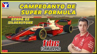 CAMPEONATO F1 BC DE SUPER FORMULAETAPA 02 SILVERSTONE ❗COACH ❗GRUPO ❗DISCORD [upl. by Ruttger]