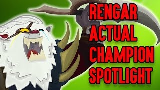 Rengar ACTUAL Champion Spotlight ft Darkk Mane [upl. by Mccowyn]