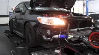 Mishimoto 2015 WRX FrontMount Intercooler Dyno Testing [upl. by Irroc]