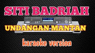 Karaokeundangan mantansiti badriahmusik kn 7000 [upl. by Akeirahs]