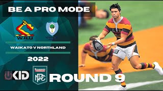 Northland v Waikato Round 9 Bunning NPC 2022 Whangarei  Rugby Challenge 4 [upl. by Ymot289]