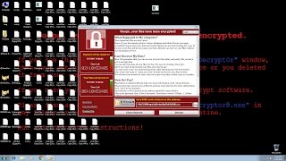 Global Cyber Attack Chaos Wanna Cry Ransomware [upl. by Anitsrhc]