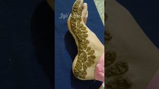 Beautiful leg designs using natural hennashortsfeed shortsvideo latestmehndi henna mehandi [upl. by Ynar]