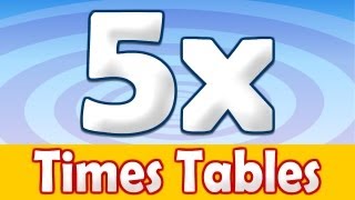 5 x Times Table Math Song [upl. by Linehan]