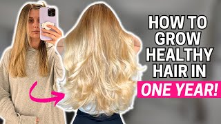 How I Grew Long Healthy Hair After Chopping It Off How To Grow Long Hair  Hair Growth Tips [upl. by Yesiad]