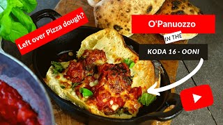 Italiaans brood panuozzo met gehaktballen in tomatensaus gemaakt in de Koda 16 van Ooni [upl. by Ayanat]