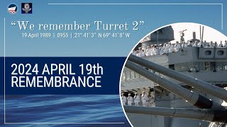 19 April 2024 We Remember Turret II [upl. by Brubaker]