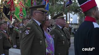 EN VÍDEO  Momentos destacados del solemne arriado de bandera [upl. by Ayerf814]