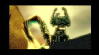 Destroying the Barrier Around Hyrule Castle Twilight Princess [upl. by Glenda]