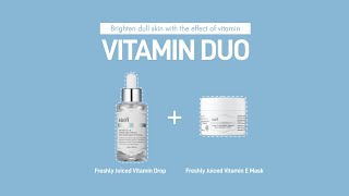 Dear Klairs Vitamin Duo Trial Kit 디어클레어스 비타민듀오 [upl. by Demitria722]