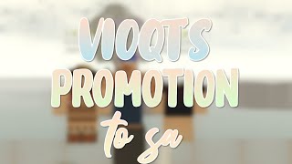 vioqts promotion to Staff Assistant  MR POV [upl. by Meikah]