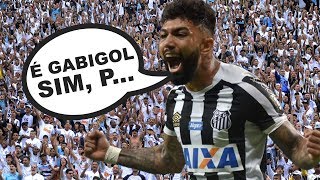 Merece Seleção OLHA como Gabigol tá DEITANDO no Santos [upl. by Nydroj]