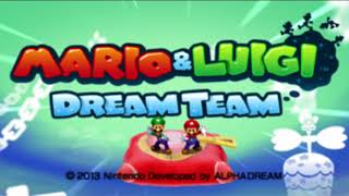 Dozing Sands Secret  Mario amp Luigi Dream Team Music [upl. by Ateuqirne315]