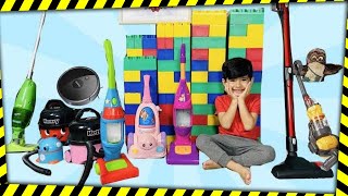 Zaynn Toddler Loves Vacuum CleanerVACUUM CLEANER BOY Collection Of Vacuum Cleaner Toy [upl. by Ecylla]