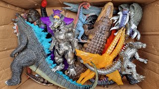 Hunting Found Jurassic World Godzilla Trex King Ghidorah Mosasaurus Kiryu Crocodile Ultraman [upl. by Duncan]