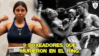 9 Boxeadores que Murieron en el Ring [upl. by Bernette840]