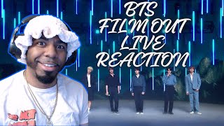 FIRST TIME REACTING TO quotBTS FILM OUT LIVEquot  MUSIC BLOOD [upl. by Cormac]