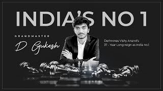 Velammals Pride  GUKESH  Indias No1  World No 8 Chess Prodigy  The Remarkable Journey [upl. by Novyert]