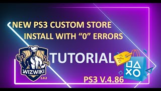 NEW PS3 WiKiStore HFWCFW 486 Tutorial2020 [upl. by Ayal718]