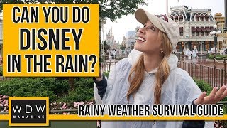 What to do when it RAINS at DISNEY World [upl. by Vincenta]