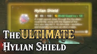 How to GET the ULTIMATE HYLIAN SHIELD Explained in 29 seconds [upl. by Doreg]