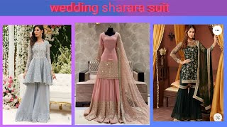 wedding sharara suit latest sharara suit collection [upl. by Alejandro276]