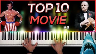 Top 10 Soundtracks On Piano Pt 2 [upl. by Clarie]