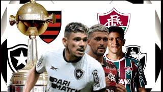 RESENHA SOBRE O SORTEIO DA LIBERTADORES  MESA ELÍPTICA 177  BOTAFOGO  FLAMENGO  FLUMINENSEVASCO [upl. by Sitto760]