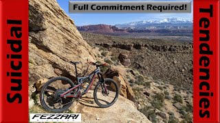 Suicidal Tendencies Trail Requires Full Commitment  Mountain Biking St George Utah [upl. by Hans93]