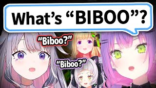 JP Senpai Ask Why Bijous Name Is quotBibooquot【Hololive】 [upl. by Wordoow755]