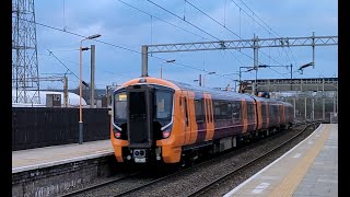 WMR Aventra 730002  Bescot Stadium  23rd March 2021 [upl. by Henghold273]