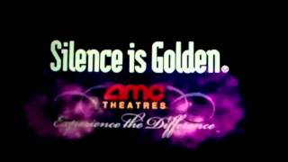 AMC Theatres Silence is Golden intro [upl. by Ylram]