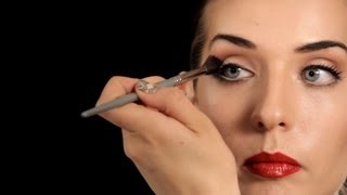 How to Use a Crease Brush  Makeup Tips [upl. by Feer]