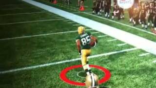 Greg Jennings Broken Leg scores on the saints [upl. by Rama864]