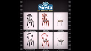 From 1990 to 2020 Siesta chairs revolution [upl. by Latsyrcal527]