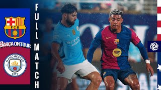 FULL MATCH  FC BARCELONA vs MANCHESTER CITY  USA TOUR 2024 💙❤️ [upl. by Asiulairam174]