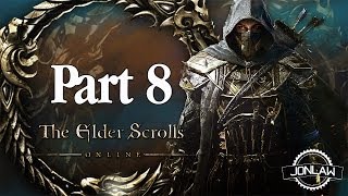 The Elder Scrolls Online Walkthrough  Part 8 ESCAPE BLEAKROCK  Gameplay amp Commentary [upl. by Angel]