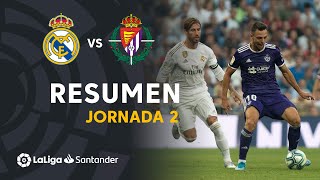 Resumen de Real Madrid vs Real Valladolid 11 [upl. by Sankaran]