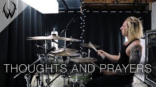 Wyatt Stav  Motionless In White  Thoughts And Prayers Drum Cover [upl. by Kcirdnekel453]