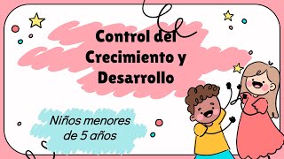 Importancia del Control del Crecimiento y Desarrollo CRED  Pediatría [upl. by Krisha]