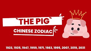 2024 CHINESE ZODIAC  PIG PREDICTIONS [upl. by Diane-Marie]