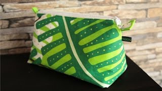 DaIsY´s DIY  Kosmetiktasche selber nähen [upl. by Gnanmas]