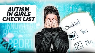 Female AUTISM Checklist The Ultimate List YOU NEED [upl. by Lothaire]