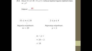 DRŽAVNA MATURA 20182019  MATEMATIKA B RAZINA  rješenja 1723 zadatka [upl. by Aynik]