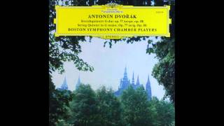 Dvorak String Quintet Op 77 Boston Symphony Chamber Players [upl. by Rosco32]