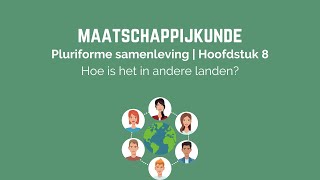 Maatschappijkunde  Pluriforme samenleving  Hoofdstuk 8 [upl. by Nnairak153]