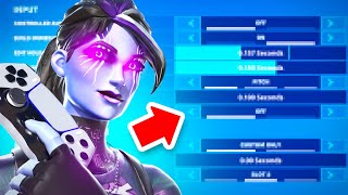 Updated BEST Controller Fortnite SettingsSensitivity 🎮  FaZe Sway Settings [upl. by Haila]