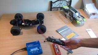 ECX AMP MT RC Truck Lipo upgrade with Imax B6AC Charger [upl. by Garek364]