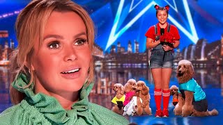 MAGICAL and MOVING dog act proves MIRACLES do happen  Auditions  BGT 2020 [upl. by Yob]