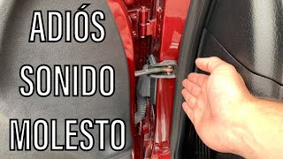 ELIMINA EL SONIDO MOLESTO DE LA PUERTA DE TU VEHÍCULO  Insideautos [upl. by Jaclyn]